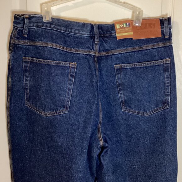 NWT Moose Creek Men’s Fleece Lined Work Outdoor Jeans Size 38 X 30 Hunting - Picture 7 of 13
